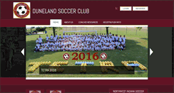 Desktop Screenshot of dunelandsoccer.org